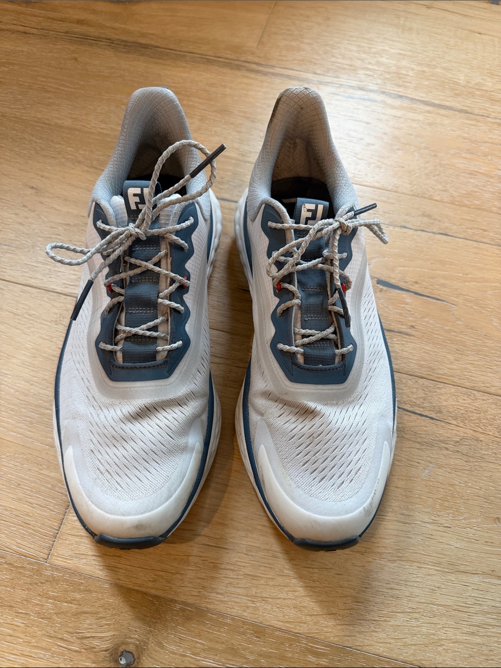 FOOTJOY Men's Golf Shoes in Light Gray and Navy